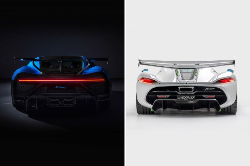 Design Battle: Bugatti Chiron Pur Sport v Koenigsegg Jesko