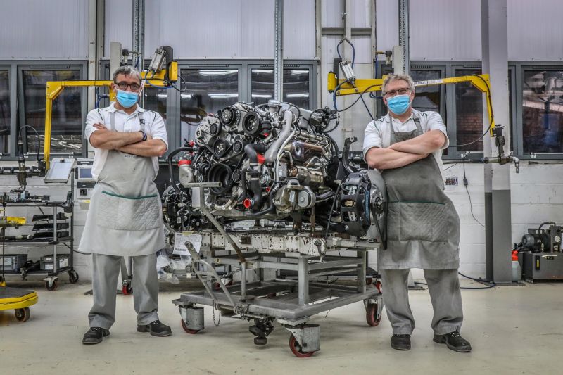 Bentley ends 6.75L V8 production after 61 years