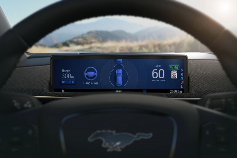 Ford Mustang Mach-E to feature hands-free driving