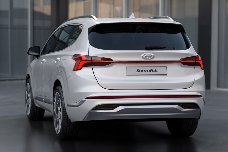 2021 Hyundai Santa Fe: Initial specs