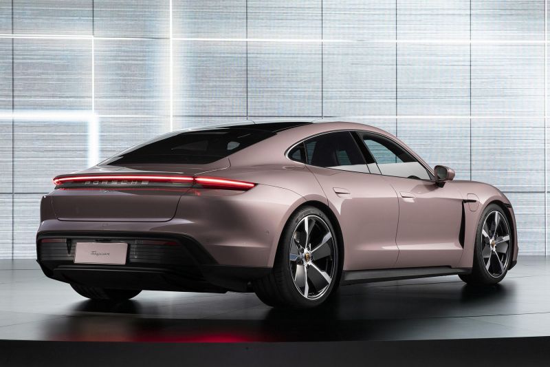 Rear-wheel drive Porsche Taycan released in China