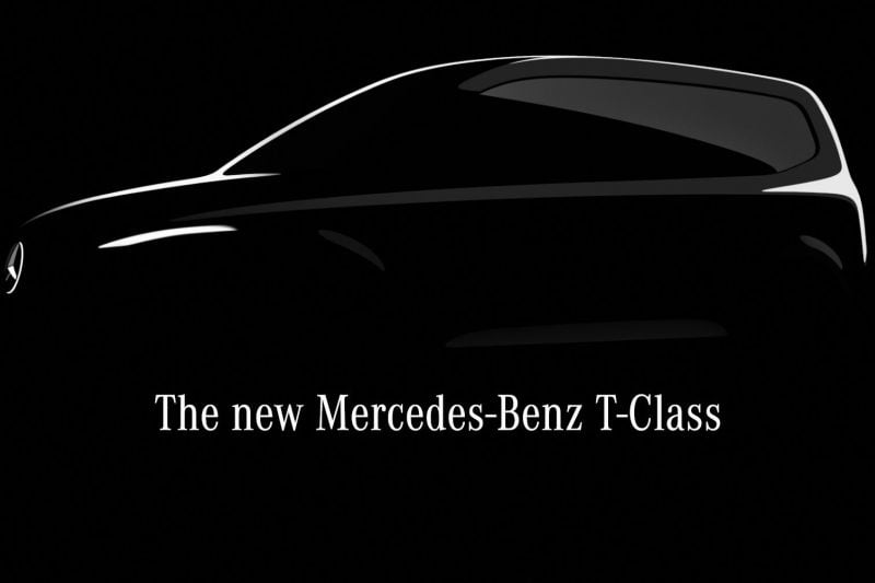 Mercedes-Benz T-Class teased ahead of 2022 launch, EV variant confirmed