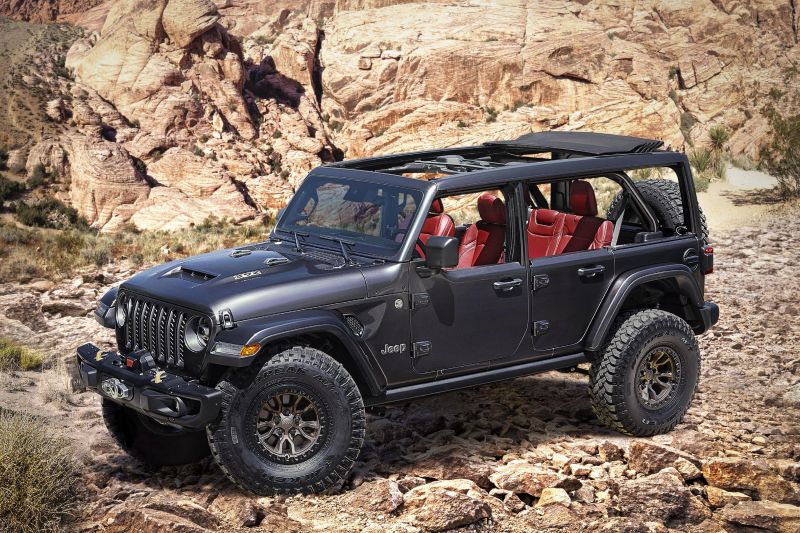 Jeep Wrangler Rubicon 392 Concept hints at V8 production car
