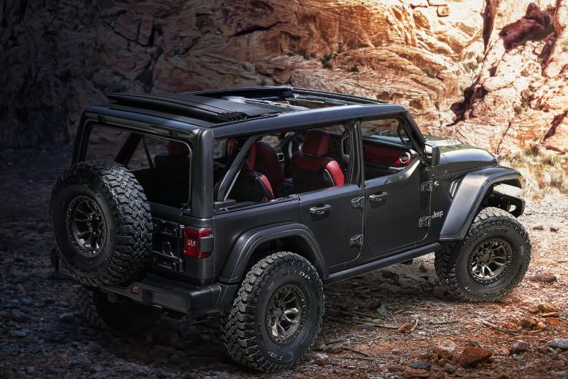 Jeep Wrangler Rubicon 392 Concept hints at V8 production car