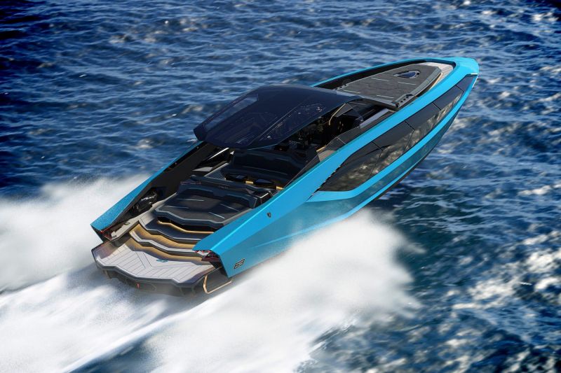 Lamborghini's 4000hp, 24-cylinder yacht will set you back $4.8 million