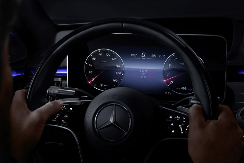 Mercedes-Benz previews upcoming S-Class's My MBUX