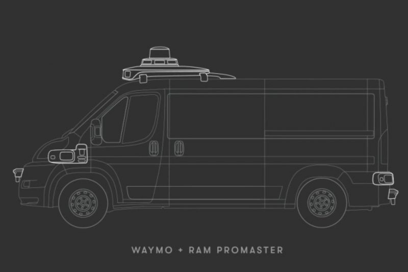 Fiat Chrysler developing self-driving van with Waymo