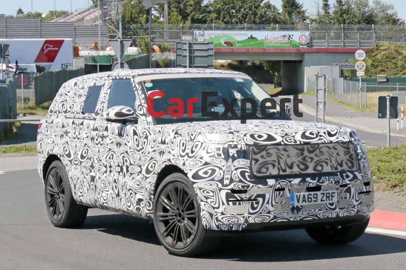 2022 Range Rover spied