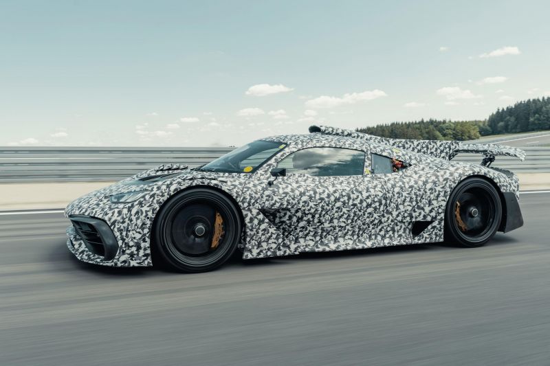 Mercedes-AMG Project One hits the track