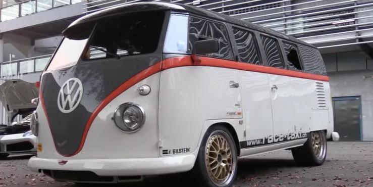 This 530hp VW Kombi is lapping Ferraris at Monza!