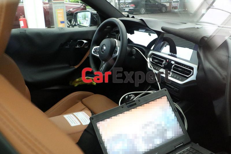 2021 BMW 2 Series Coupe interior spied