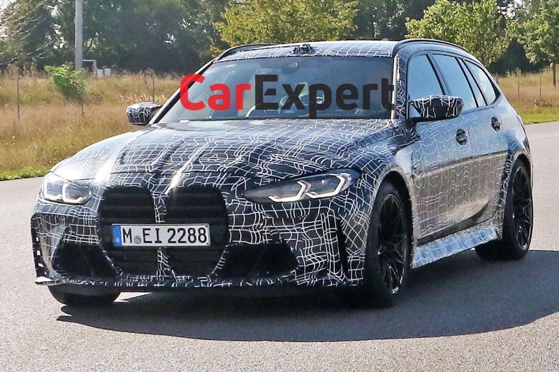 2022 BMW M3 wagon spied