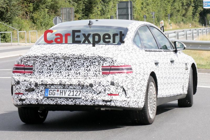 2021 Genesis G80 Electric spied