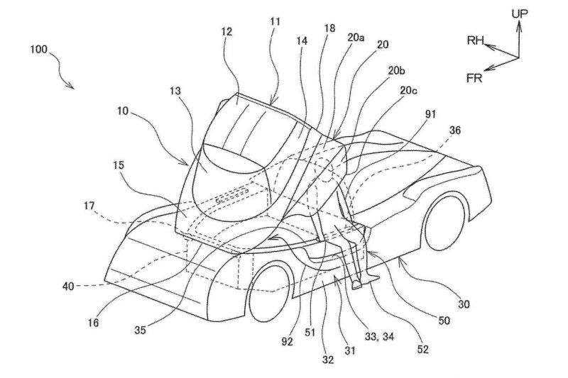 Toyota GR Super Sport could have flip-up canopy instead of doors