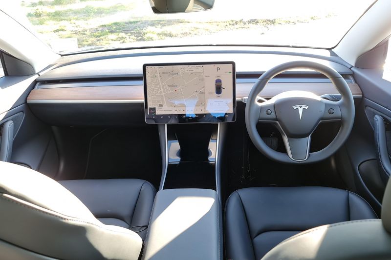 Tesla Model 3 infotainment