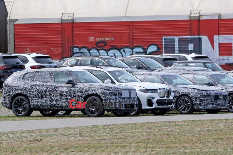 2022 BMW X8 spied