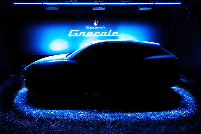 Maserati Grecale crossover teased, electrification plans unveiled