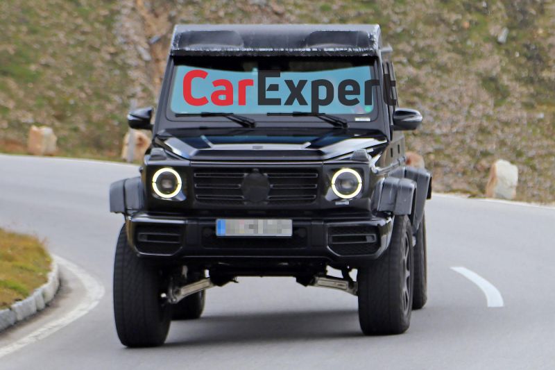 2021 Mercedes-Benz G-Class 4x4² spied