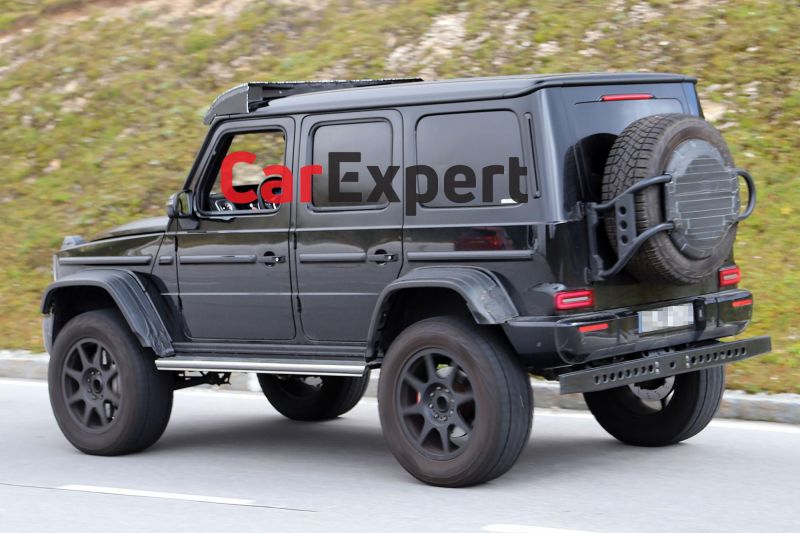 2021 Mercedes-Benz G-Class 4x4² spied