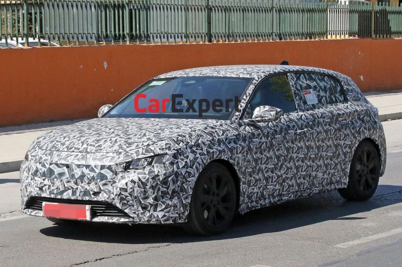 2022 Peugeot 308 spied