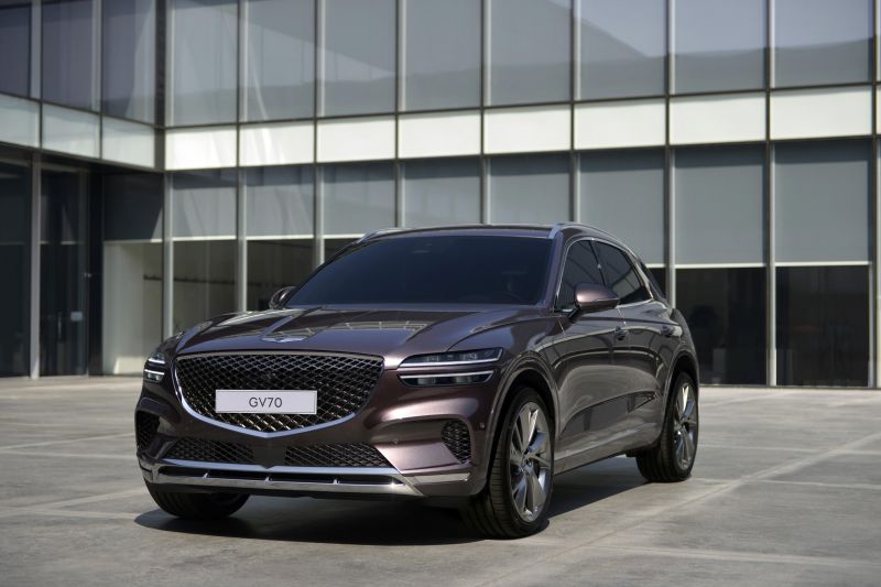 2021 Genesis GV70 detailed, here first half of next year