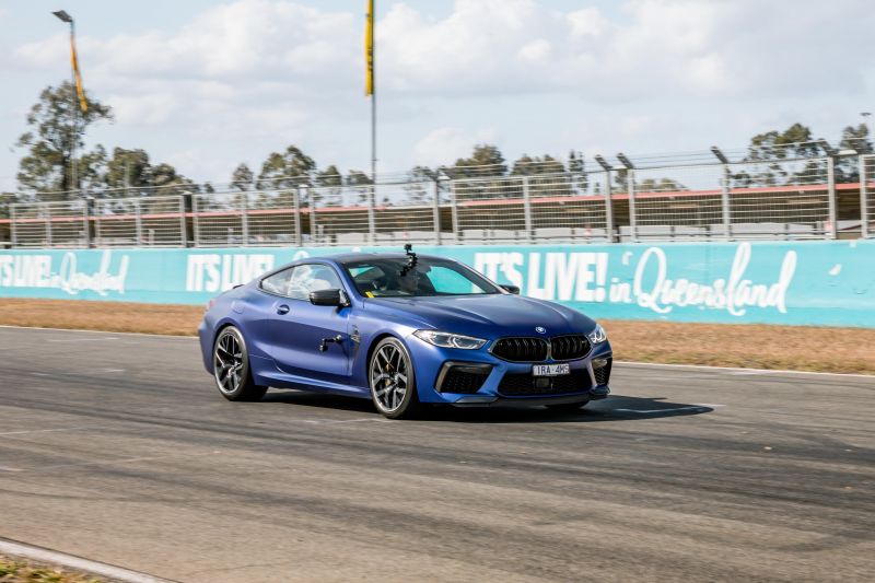 2020 BMW M8 Competition performance