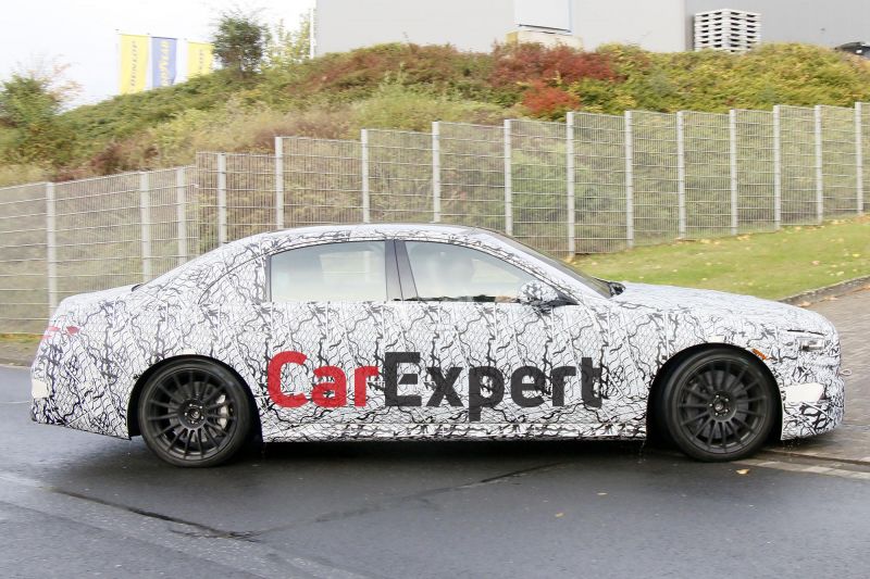 2021 Mercedes-AMG S63 plug-in hybrid spied