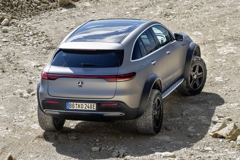 Mercedes-Benz EQC 4x4² concept unveiled