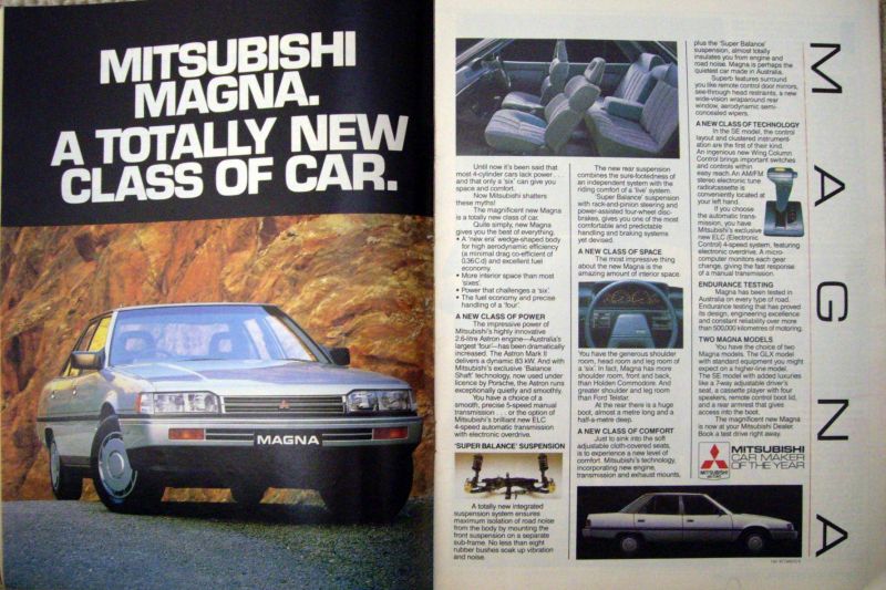 Mitsubishi: A walk through its Australian-made history