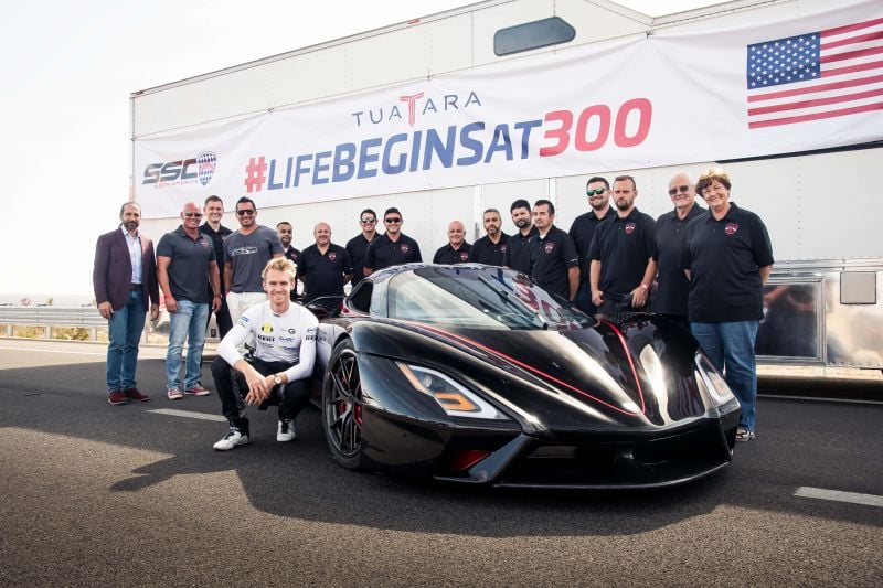 Breaking barriers: A history of the world's fastest cars 300km/h and beyond