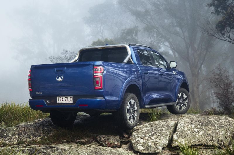 2021 GWM Ute braked towing capacity uprated to 3000kg