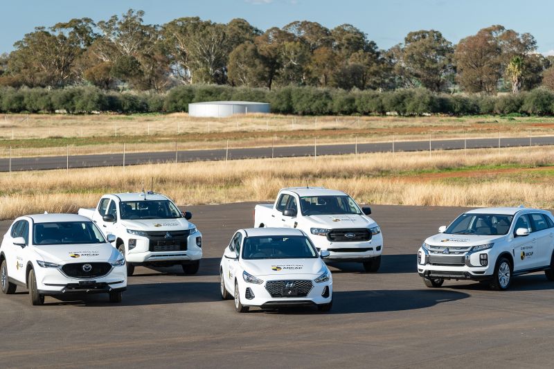 AEB performance of Australia's best-selling cars compared