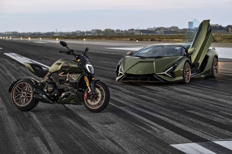 Ducati and Lamborghini team up to create the ultimate supercar-inspired bike