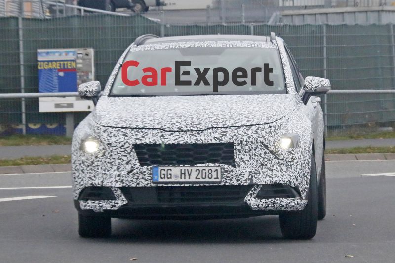 2021 Kia Sportage spied