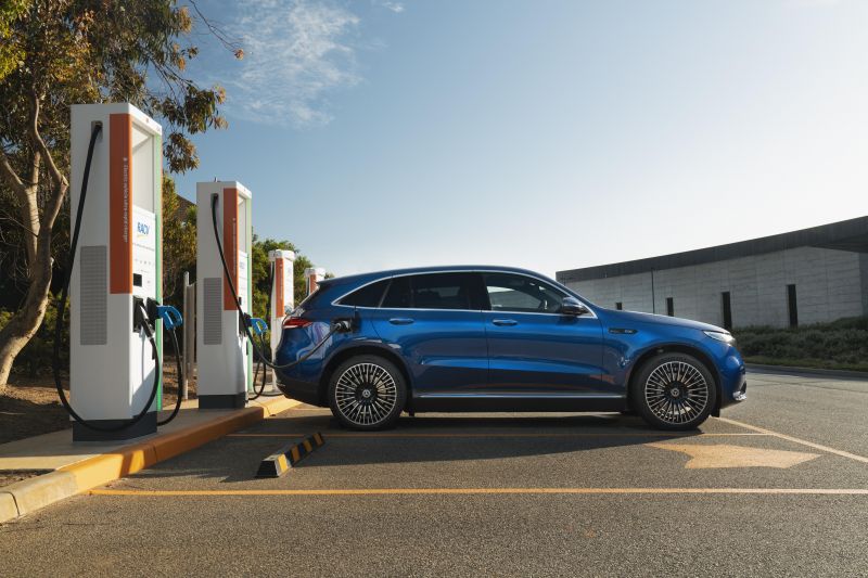 2021 Mercedes-Benz EQC getting quicker home charge capability