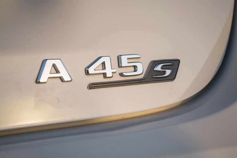 2021 Mercedes-AMG A 45 S track