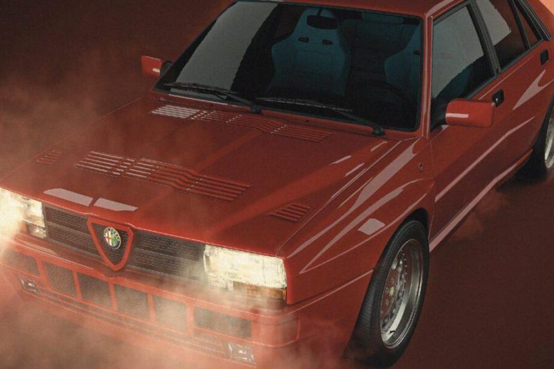 Alfa Romeo 85: Lancia-based hatch imagined