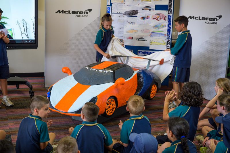 Nine-year old kids build McLaren drifting machine