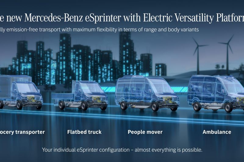 Mercedes-Benz eSprinter: Next-gen to feature range of body styles