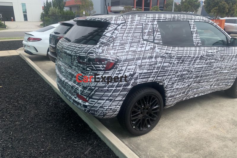 2021 Jeep Compass spied testing in Australia