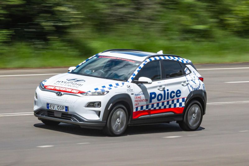 2021 Hyundai Kona Electric joins NSW Police