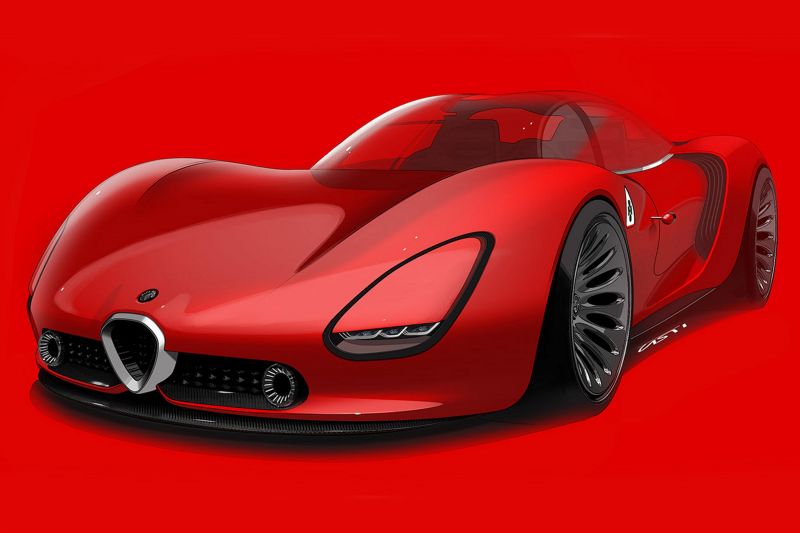 Design the Future: Alfa Romeo Stradale 33 Visione