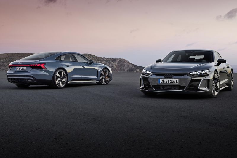 2021 Audi e-tron GT revealed