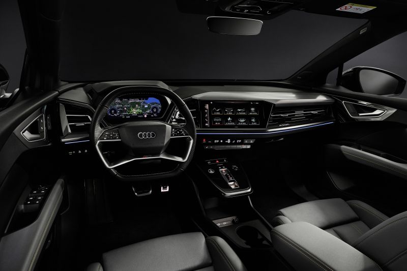2021 Audi Q4 e-tron interior revealed