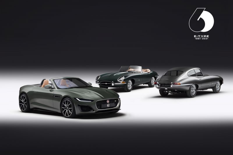 Jaguar F-Type and E-Type specials celebrate 60 years of an icon