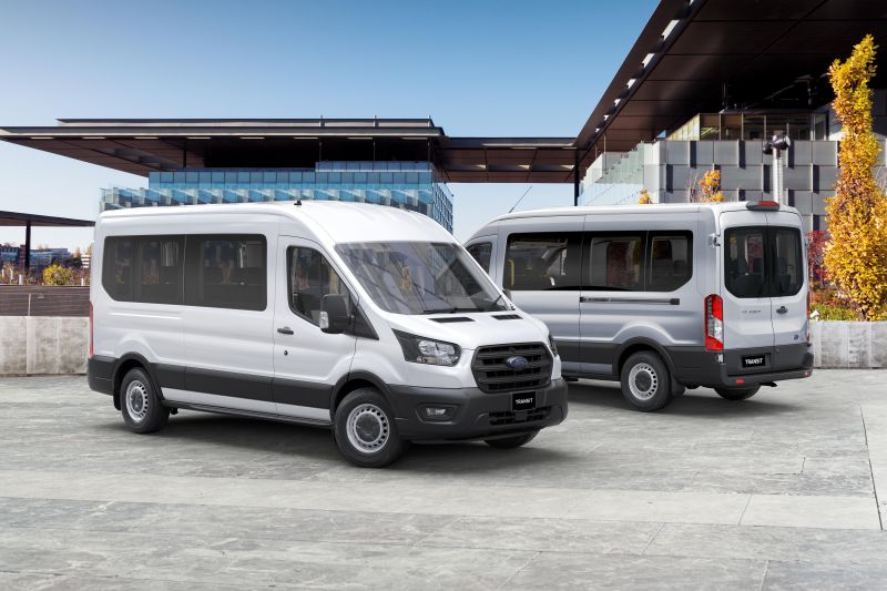 2021 Ford Transit Bus price and specs