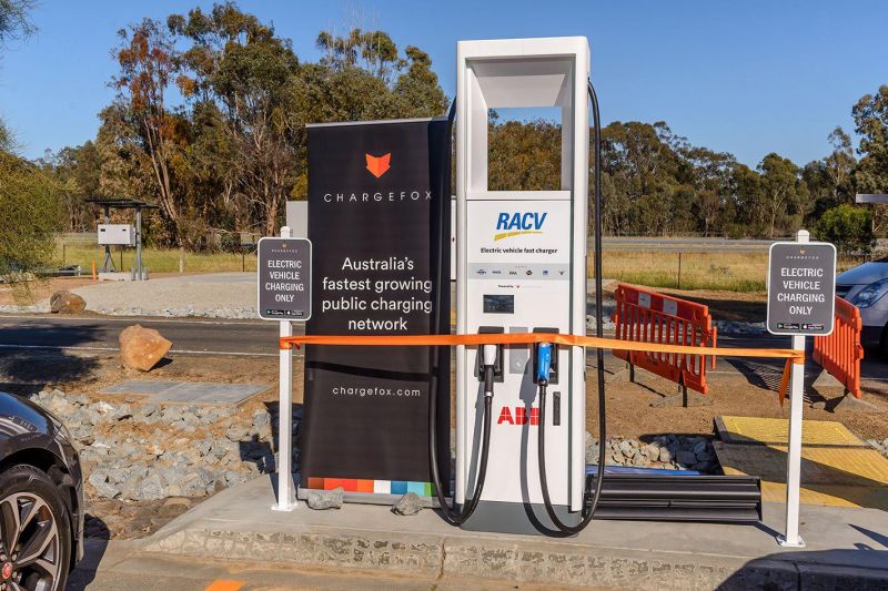 Electric car charging networks in Australia