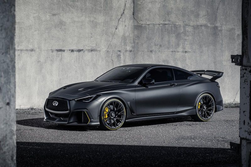 Infiniti's Formula 1-inspired Q60 Project Black S axed