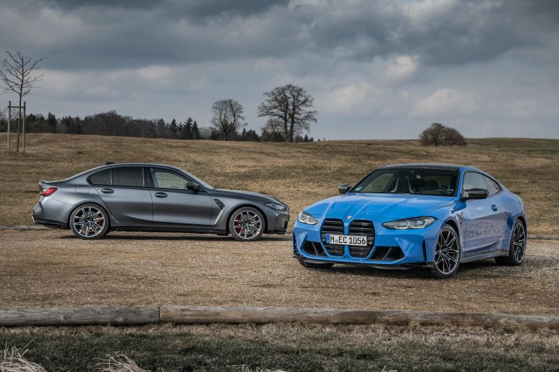 2021 BMW M3 and M4 Competition xDrive revealed