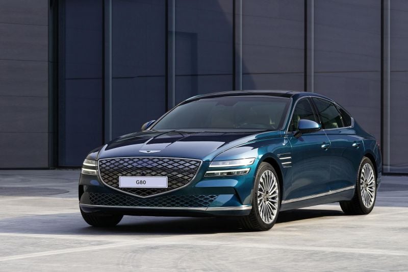 Genesis Electrified G80 here in early 2022